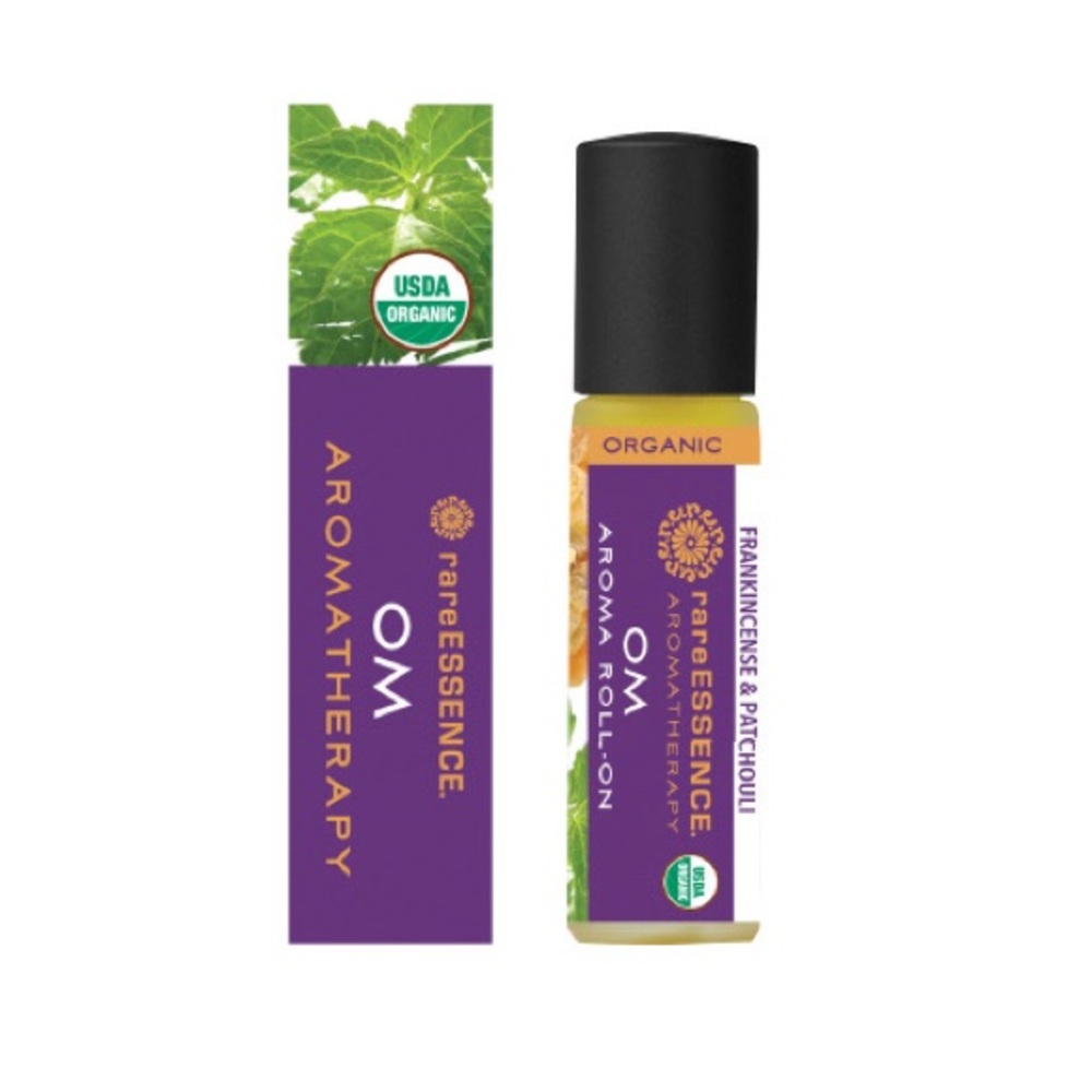 rareESSENCE OM Aromatherapy Roll On frankincense oil inner peace essential